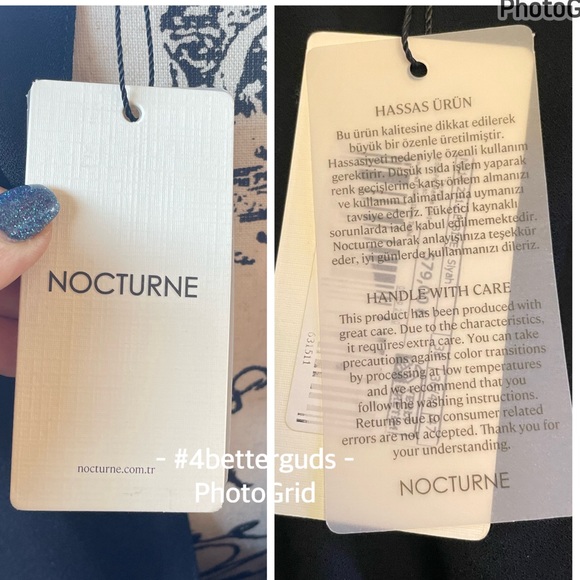 NEW Nocturne Elbise Siyah Drape Front High Neck Mini Dress EU 38 Medium 6 / 8 - Picture 8 of 16